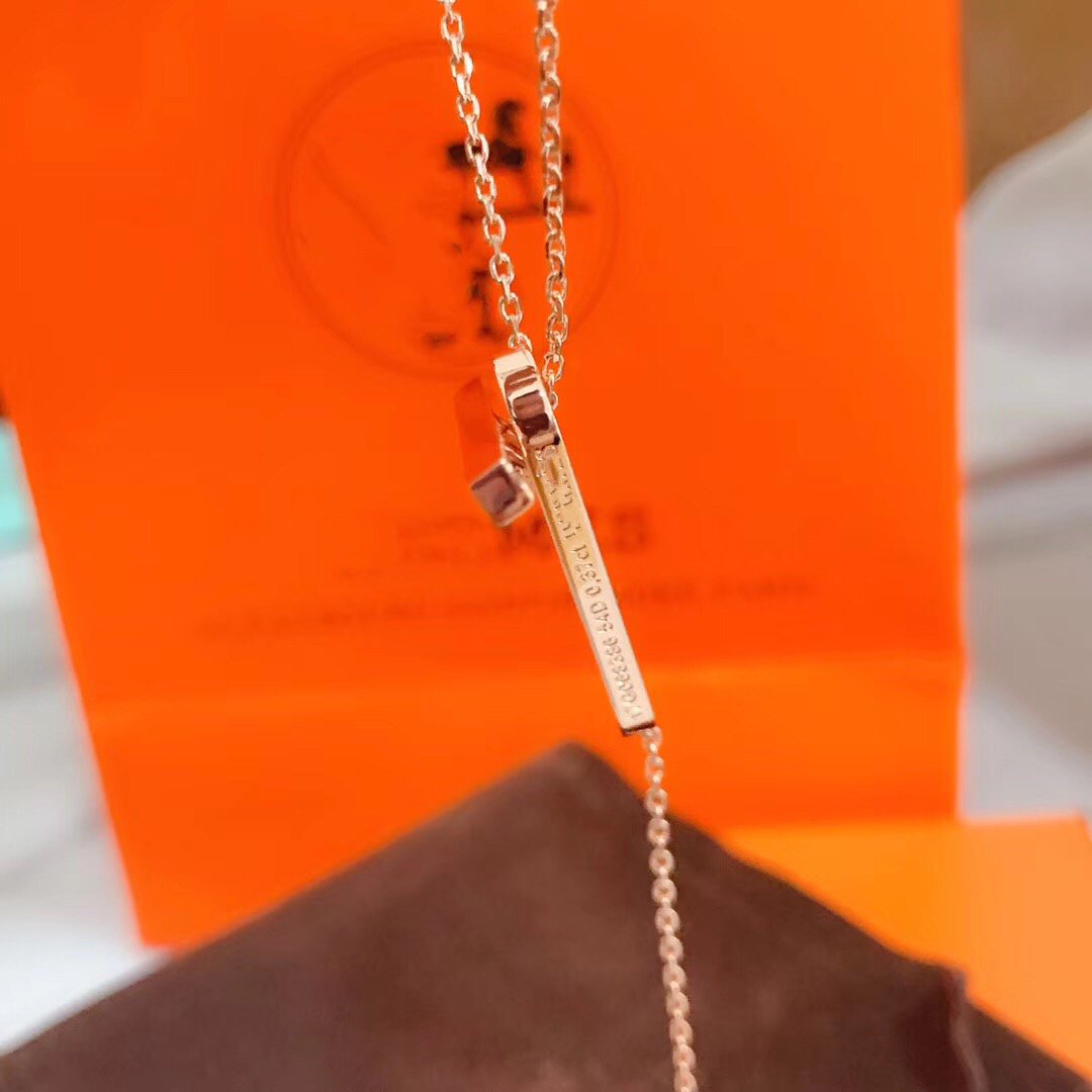 [Favorite]HM NECKLACE PLATINUM ROSE GOLD DIAMOND