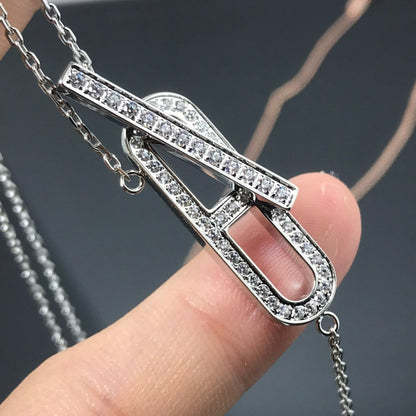 [Favorite]HM NECKLACE PLATINUM ROSE GOLD DIAMOND