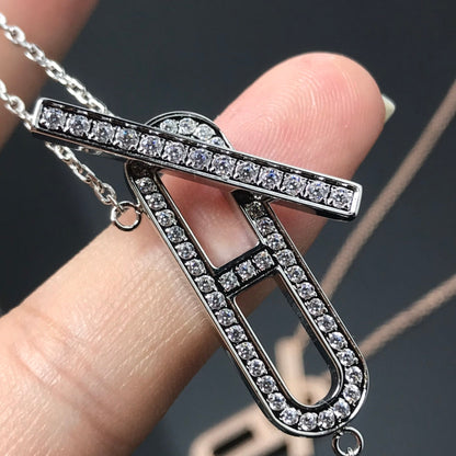 [Favorite]HM NECKLACE PLATINUM ROSE GOLD DIAMOND