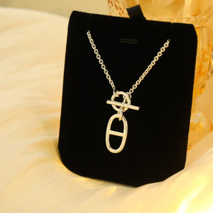 [Favorit]HM KETTE ANKER ANHÄNGER HALSKETTE STERLING SILBER