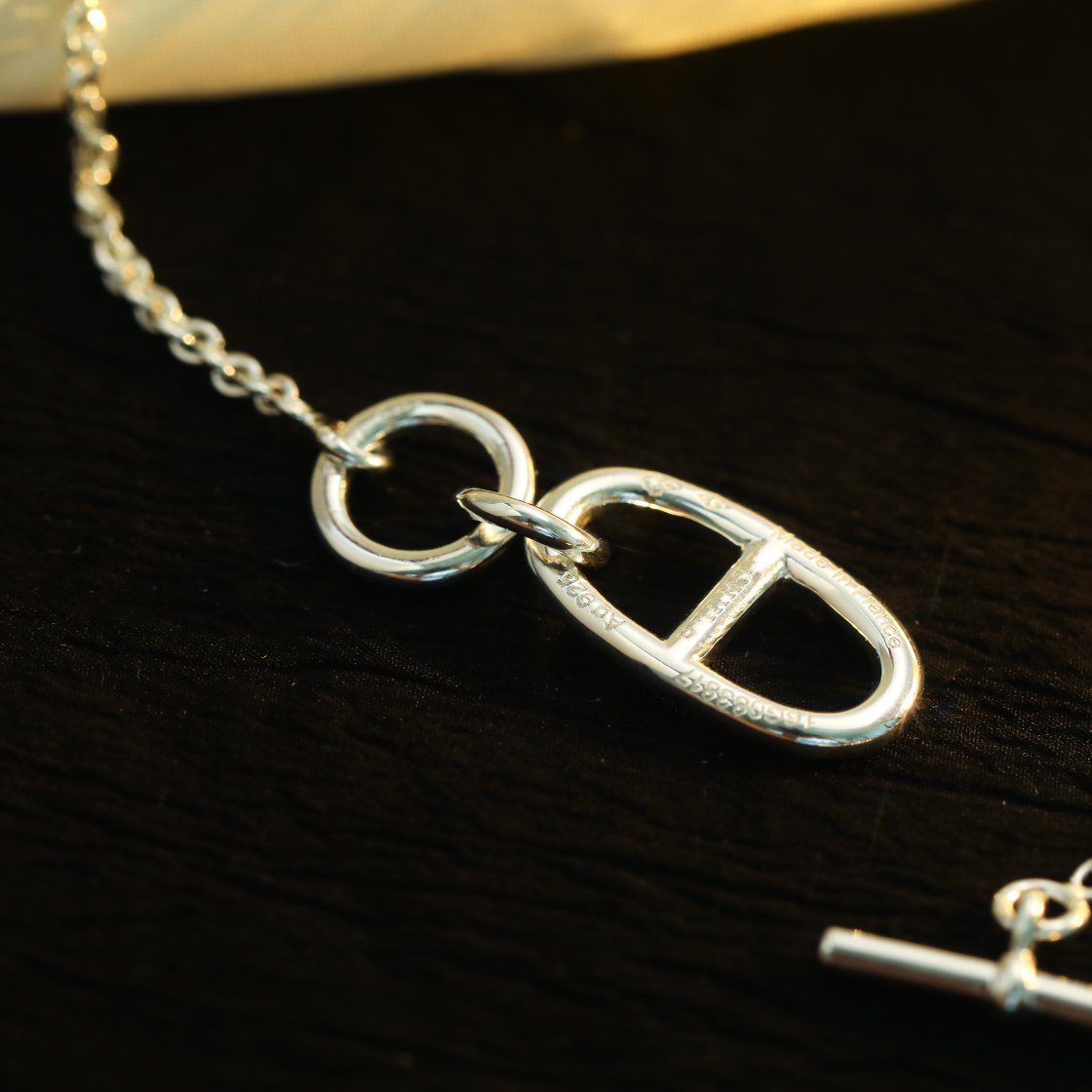 [Favorit]HM KETTE ANKER ANHÄNGER HALSKETTE STERLING SILBER