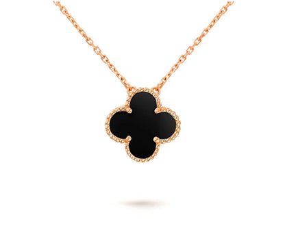 [Favorite]15MM CLOVER FLOWER PENDANT NECKLACE COLLECTION