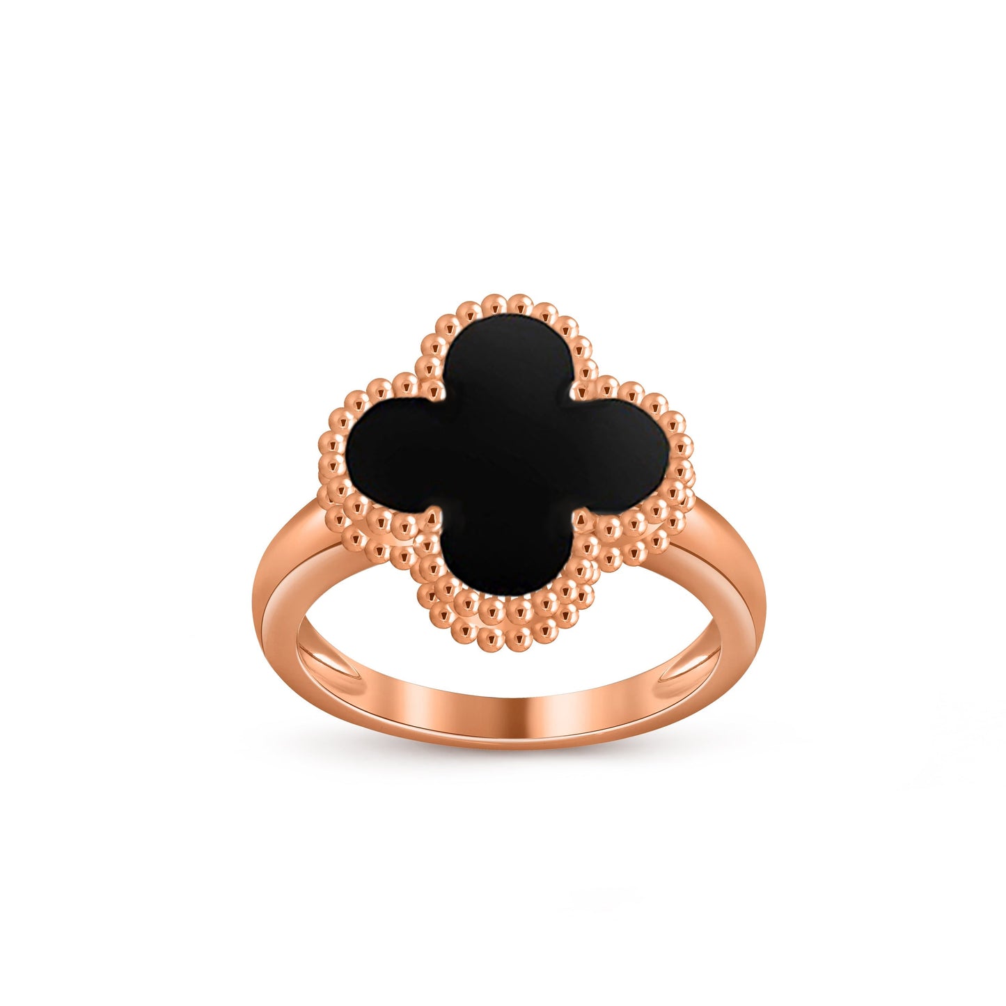 [Favorite]LUCKY CLOVER VINTAGE ROSE GOLD RING COLLECTION