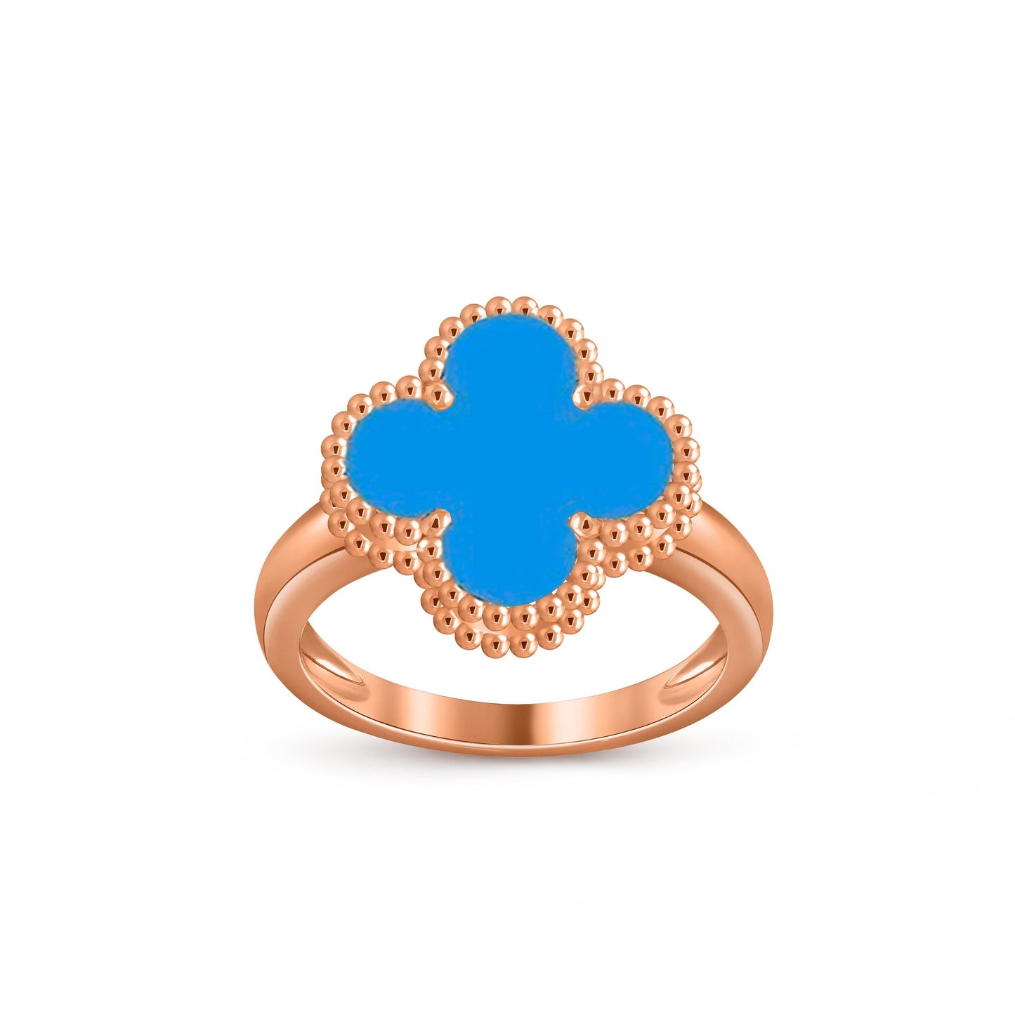 [Favorite]LUCKY CLOVER VINTAGE ROSE GOLD RING COLLECTION