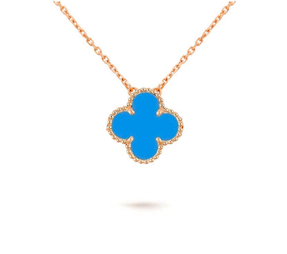 [Favorite]15MM CLOVER FLOWER PENDANT NECKLACE COLLECTION