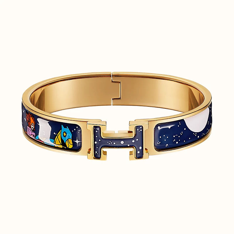 [Favorite]H STAR AND MOON BRACELET 12MM