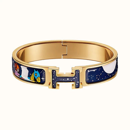 [Favorite]H STAR AND MOON BRACELET 12MM