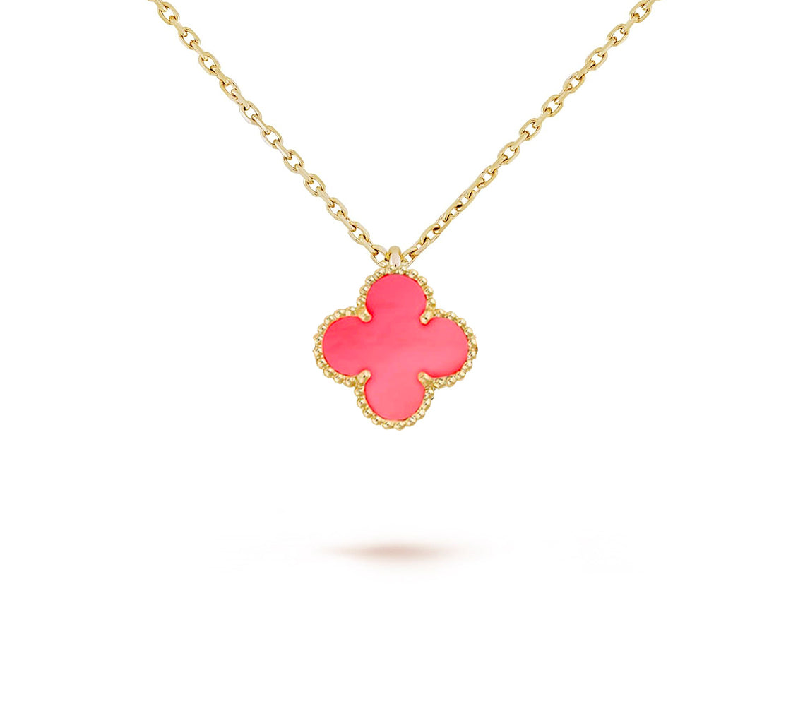 [Favorite]9.5MM MINI CLOVER PENDANT NECKLACE COLLECTION
