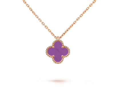 [Favorite]9.5MM MINI CLOVER PENDANT NECKLACE COLLECTION