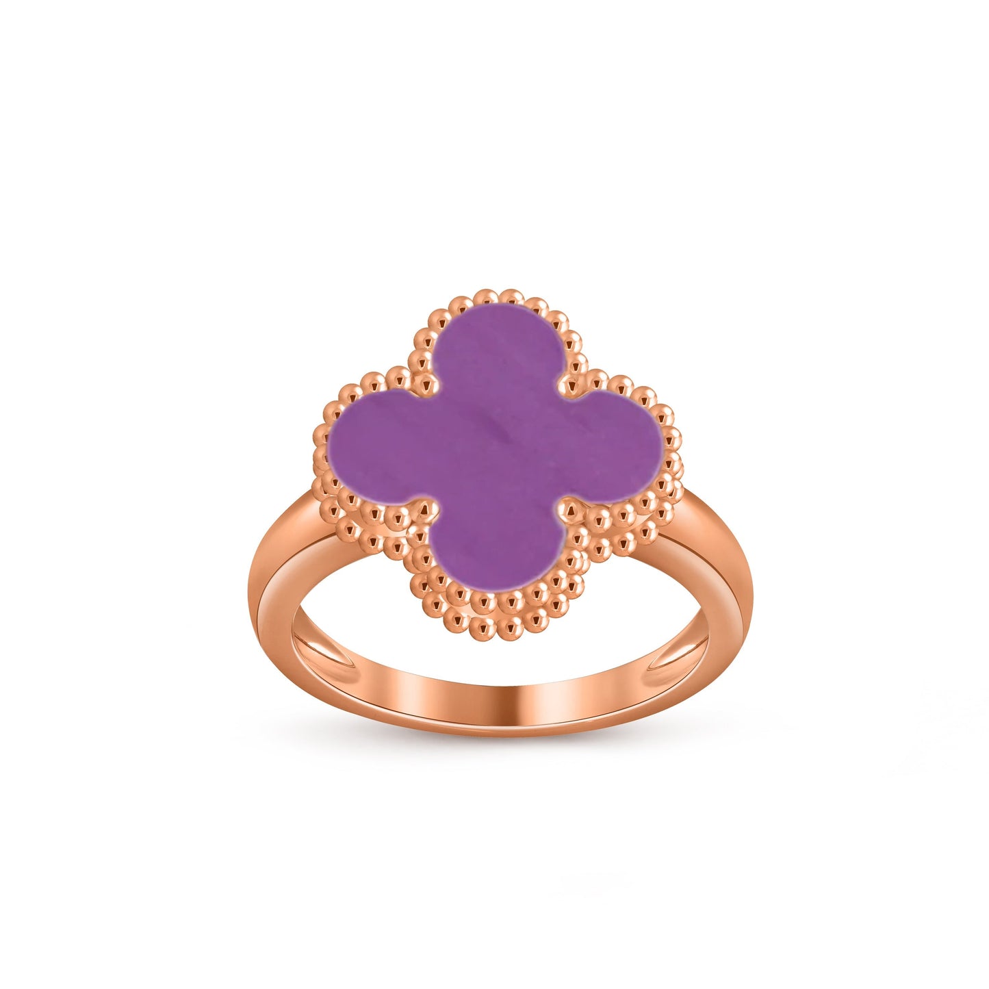 [Favorite]LUCKY CLOVER VINTAGE ROSE GOLD RING COLLECTION