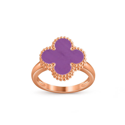 [Favorite]LUCKY CLOVER VINTAGE ROSE GOLD RING COLLECTION