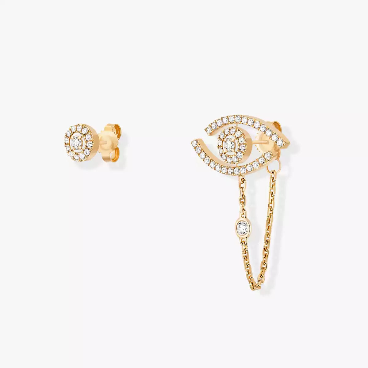 [Favorite]LUCKY EYE DIAMOND EARRINGS