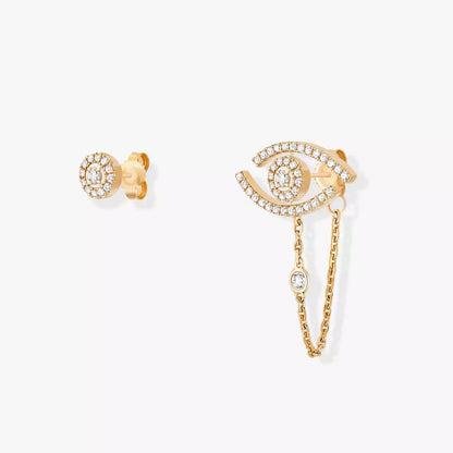 [Favorite]LUCKY EYE DIAMOND EARRINGS