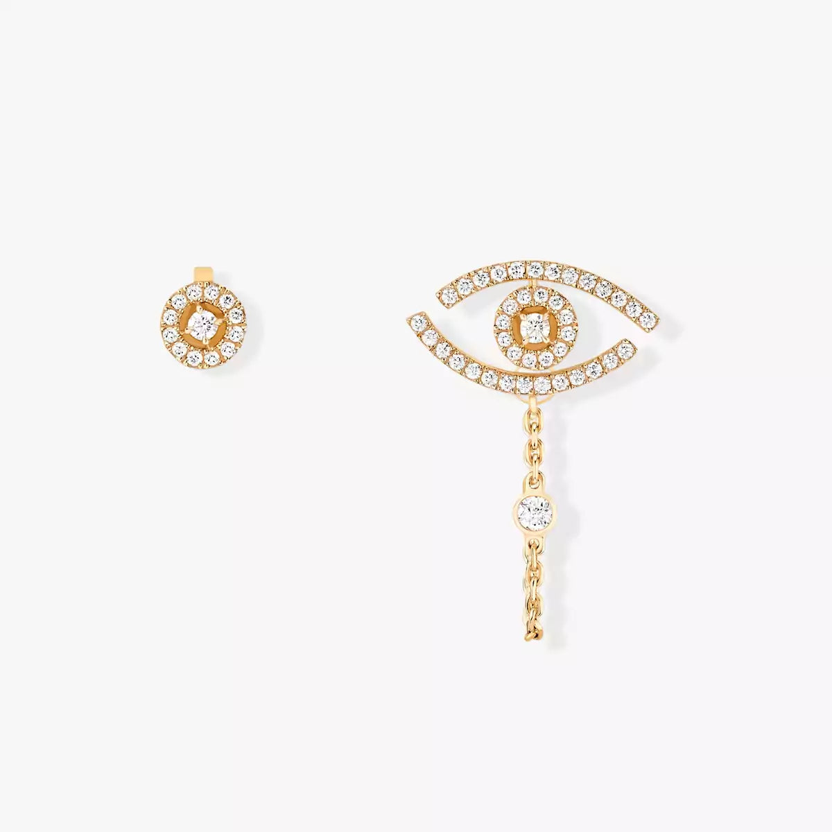 [Favorite]LUCKY EYE DIAMOND EARRINGS