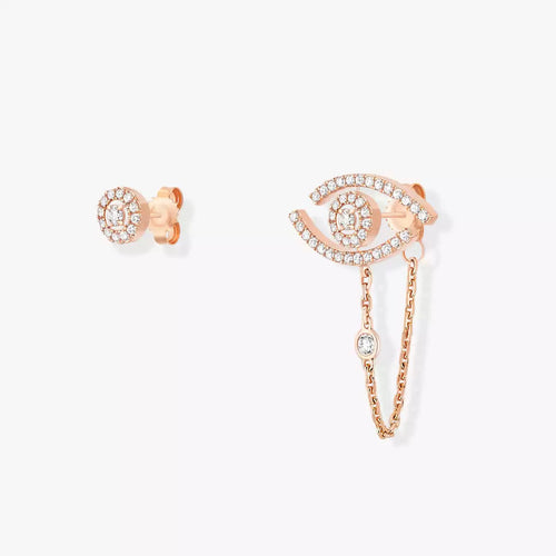 [Favorite]LUCKY EYE DIAMOND EARRINGS