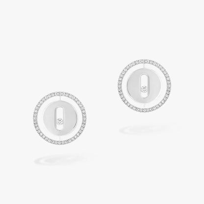 [Favorite]LUCKY MOVE DIAMOND EARRINGS