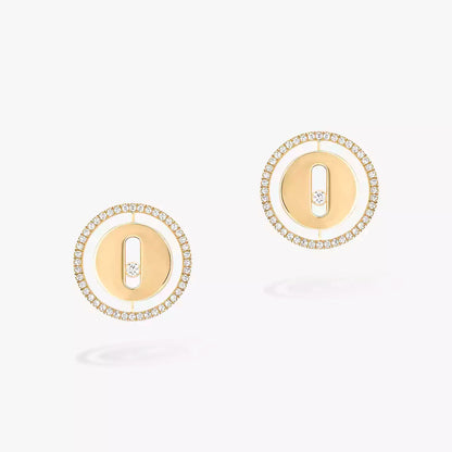[Favorite]LUCKY MOVE DIAMOND EARRINGS