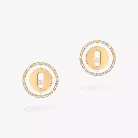 [Favorite]LUCKY MOVE DIAMOND EARRINGS