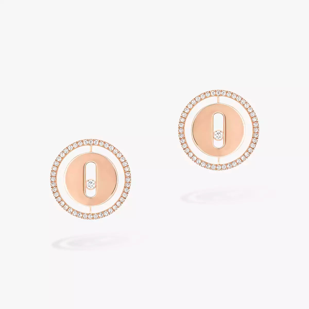 [Favorite]LUCKY MOVE DIAMOND EARRINGS