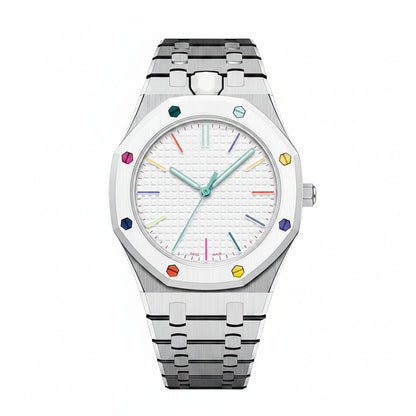 [Favorite]OAK POP EXCLUSIVE SILVER STEEL STRAP