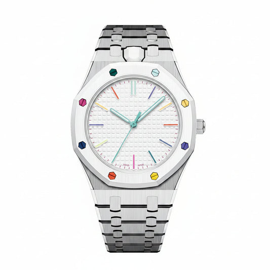 [Favorite]OAK POP EXCLUSIVE SILVER STEEL STRAP