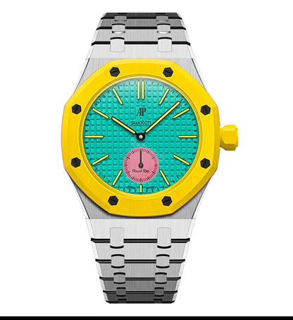 [Favorite]OAK POP EXCLUSIVE SILVER STEEL STRAP