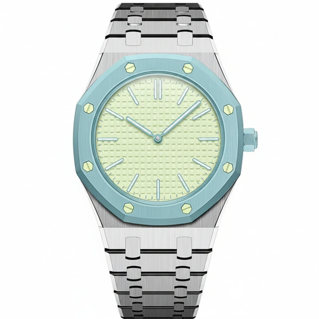 [Favorite]OAK POP EXCLUSIVE SILVER STEEL STRAP