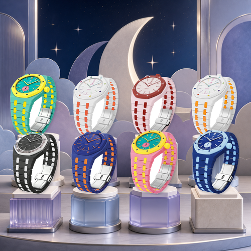 [Favorite]Royal Oak Pop Exclusive Bioceramic Case & Bioceramic Strap Mix Color