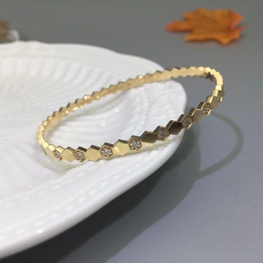 [Favorite]BEE LOVE GOLD DIAMOND BRACELET