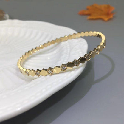 [Favorite]BEE LOVE GOLD DIAMOND BRACELET