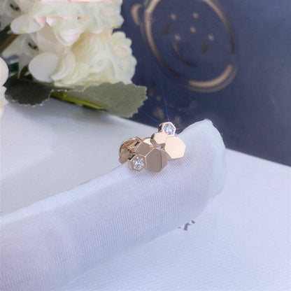 [Favorit]BEE LOVE ROSÉGOLD-DIAMANT-OHRRINGE