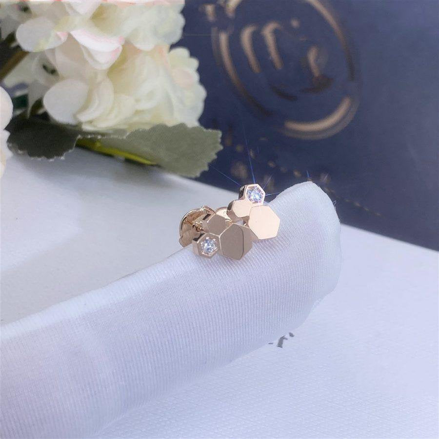 [Favorite]BEE LOVE ROSÉGOLD DIAMANT OHRRINGE