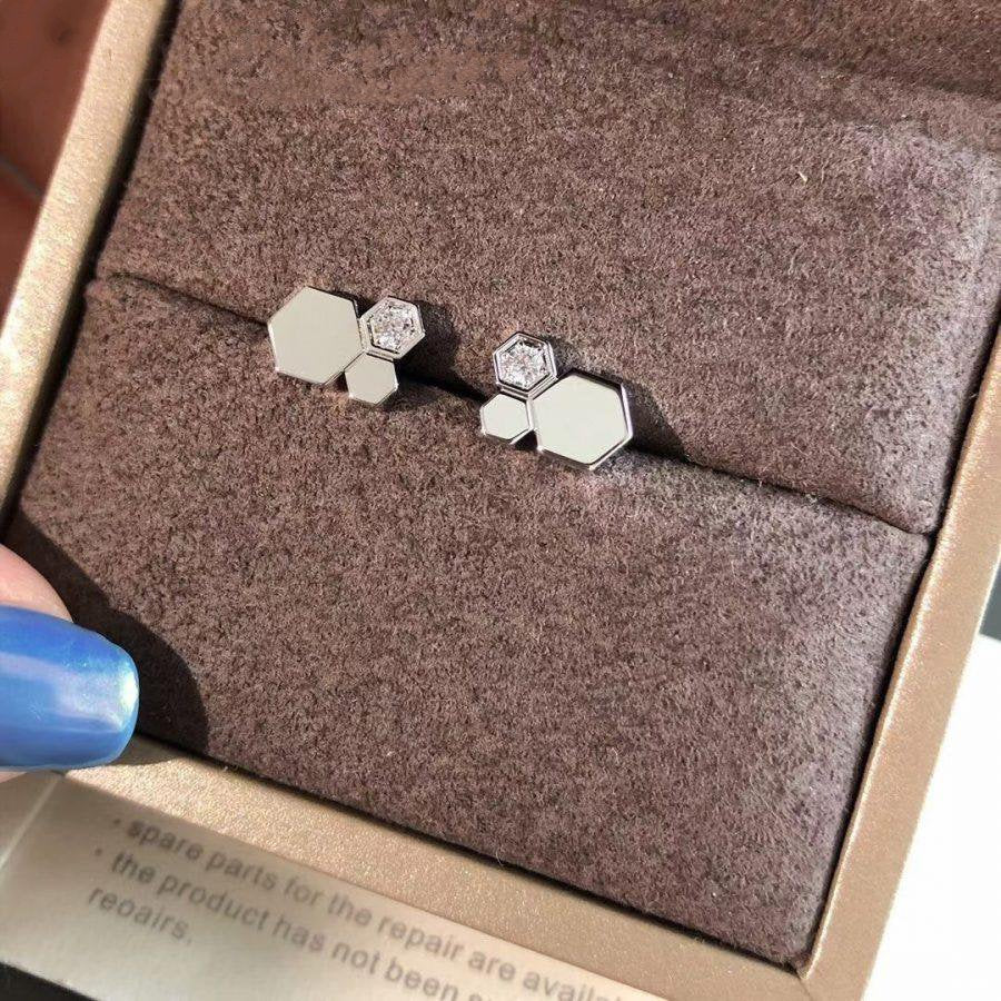 [Favorit]BEE LOVE SILBER DIAMANT OHRRINGE