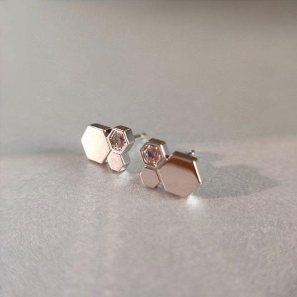 [Favorit]BEE LOVE SILBER DIAMANT OHRRINGE