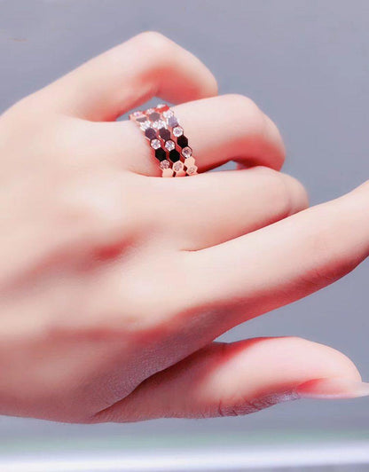 [Liebling]BEE LOVE RING ROSE GOLD DIAMANT