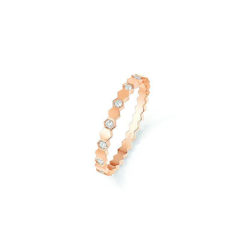 [Liebling]BEE LOVE RING ROSE GOLD DIAMANT