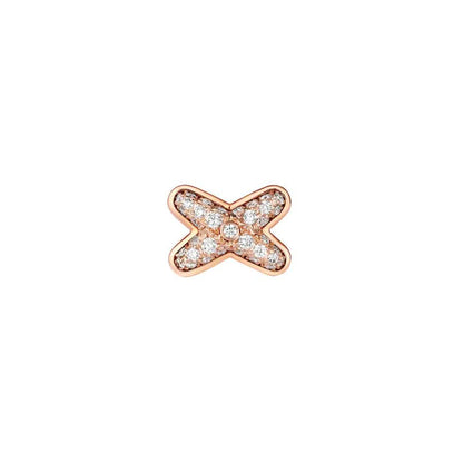 [Favorite]JEUX DE ROSE GOLD DIAMANT OHRRINGE