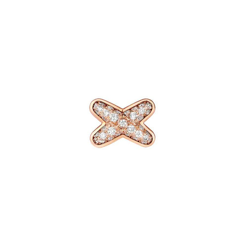 [Favorite]JEUX DE ROSE GOLD DIAMANT OHRRINGE