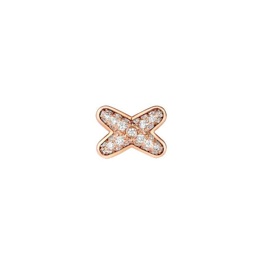 [Favorite]JEUX DE ROSE GOLD DIAMOND EARRINGS
