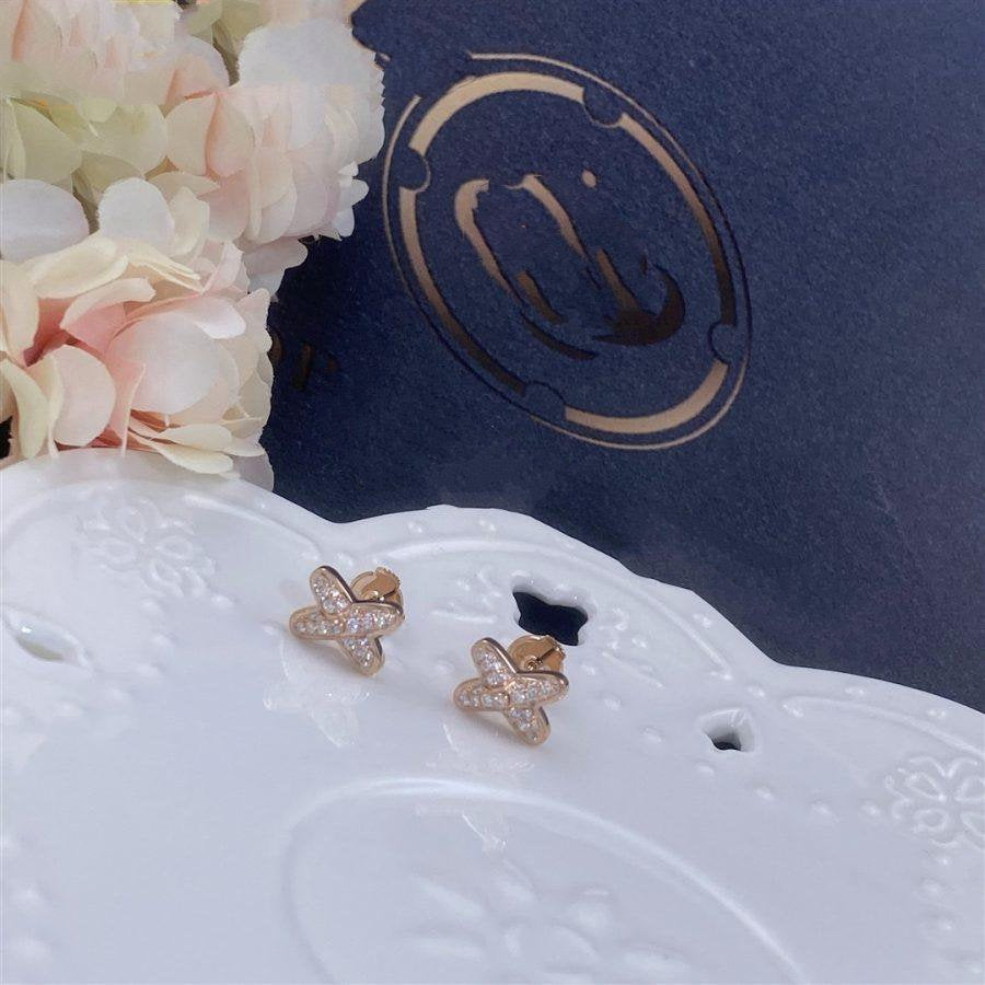 [Favorite]JEUX DE ROSE GOLD DIAMANT OHRRINGE