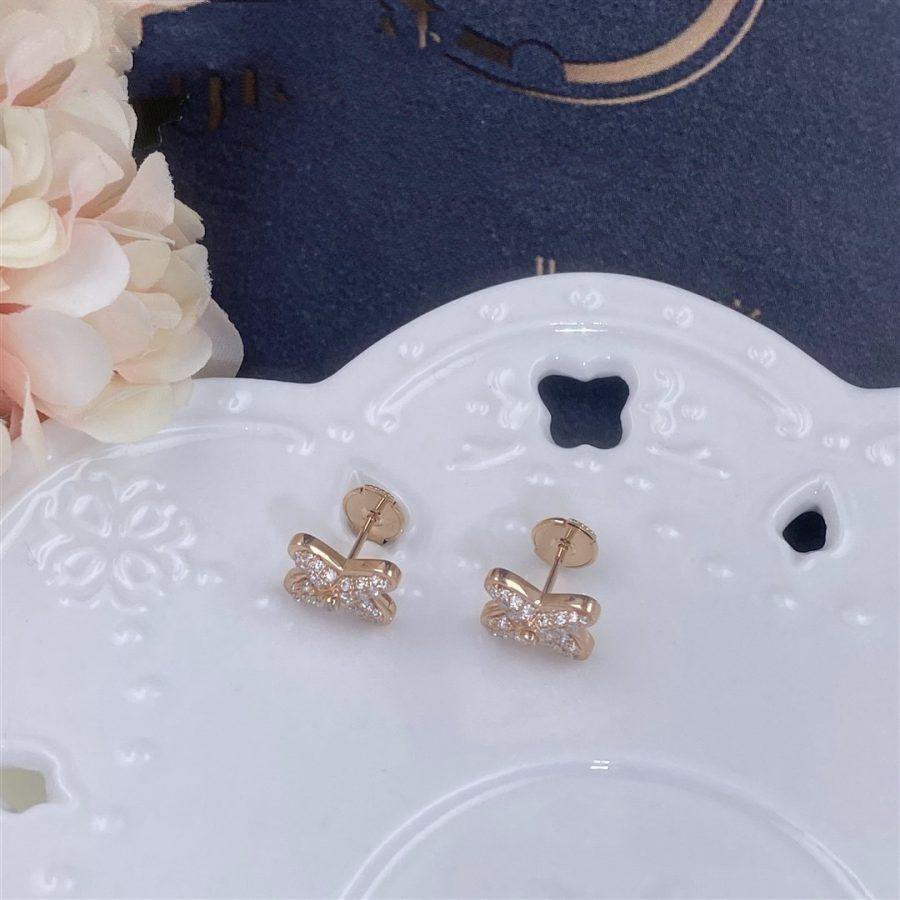 [Favorite]JEUX DE ROSE GOLD DIAMANT OHRRINGE