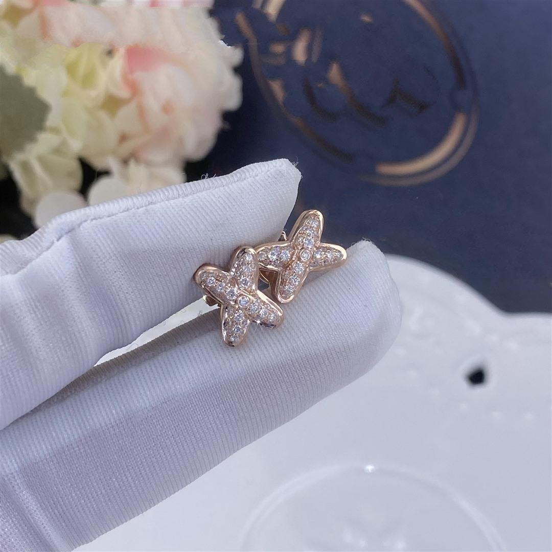 [Favorite]JEUX DE ROSE GOLD DIAMANT OHRRINGE