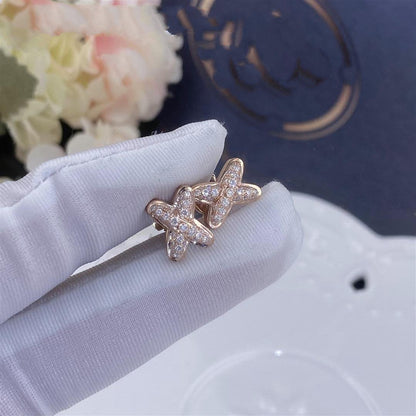 [Favorite]JEUX DE ROSE GOLD DIAMANT OHRRINGE