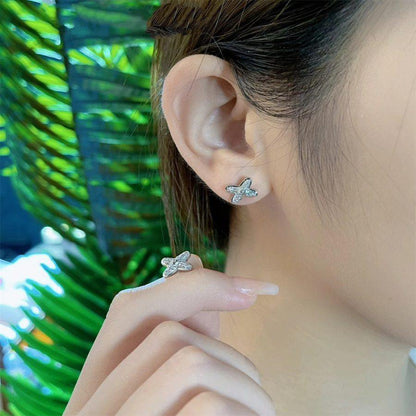 [Favorite]JEUX DE SILVER DIAMOND EARRINGS