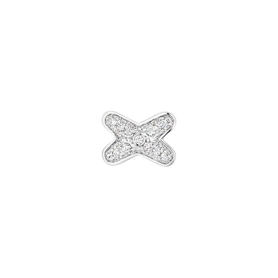 [Favorite]JEUX DE SILVER DIAMOND EARRINGS