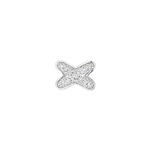 [Favorite]JEUX DE SILVER DIAMOND EARRINGS