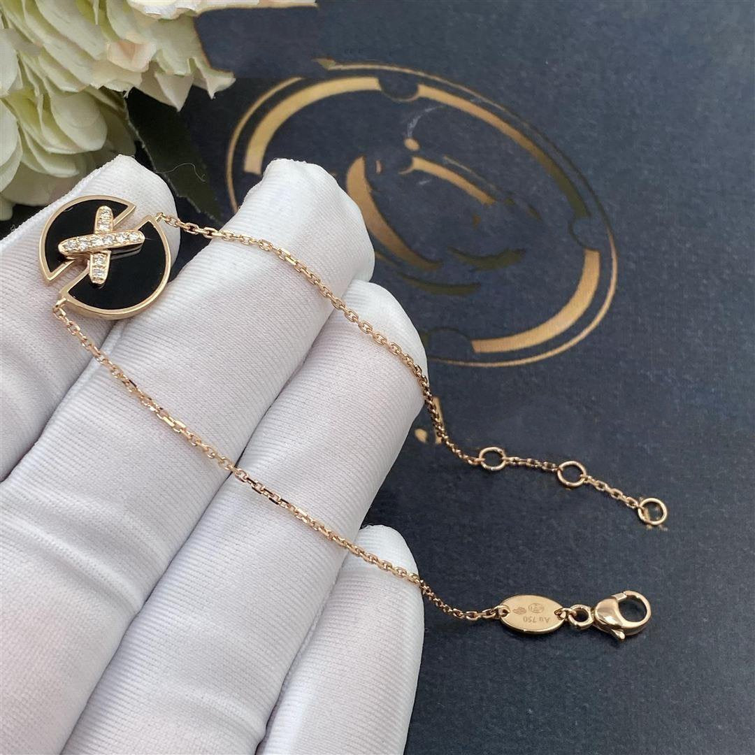 [Lieblingsprodukt] ROSÉGOLD ONYX DIAMANT ARMREIF