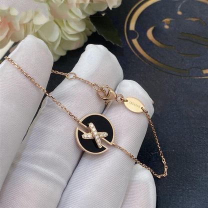 [Lieblingsprodukt] ROSÉGOLD ONYX DIAMANT ARMREIF