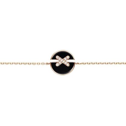[Lieblingsprodukt] ROSÉGOLD ONYX DIAMANT ARMREIF