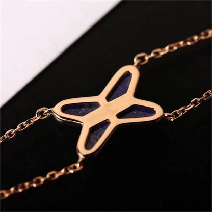 [Favorite]Hollow Design Four-Leaf Clover Flower Shape Ring